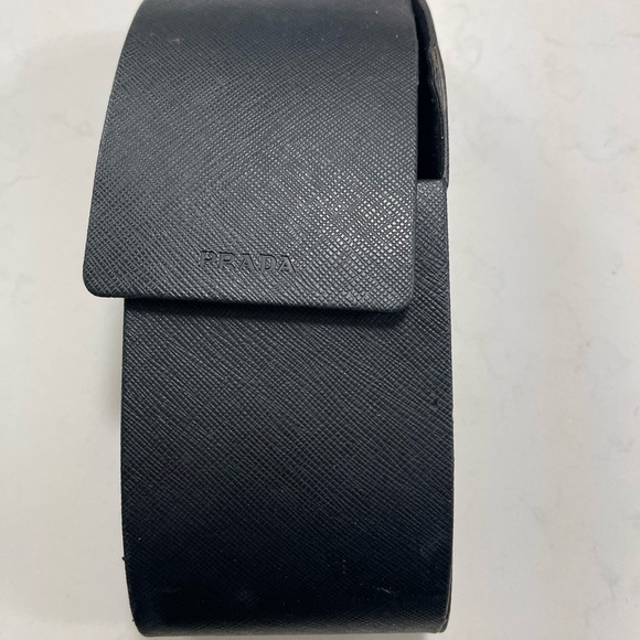 Prada Womens Sunglasses PR 08YS in Black w/ Dark Grey lenses. Perfect condition! - Picture 5 of 9